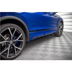 Maxton - Rajouts Des Bas De Caisse Volkswagen Tiguan R / R-Line Mk2 Facelift Noir Brillant