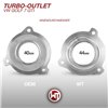 Turbo Muffler Delete pour VW Golf 7 GTI