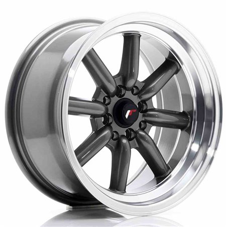 JR Wheels JR19 16x8 ET-20 4x100/114 Gun Metal