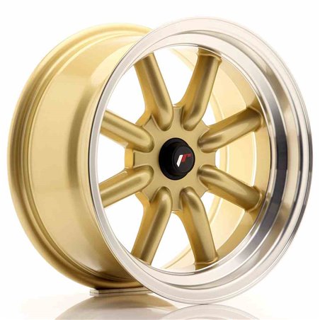 JR Wheels JR19 16x8 ET-20-0 BLANK Gold