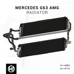 Kit Radiateur Compétition pour Mercedes G63 AMG