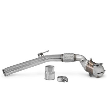 Downpipe 200CPSI catalyst 2WD OPF Models for VW Golf 7 GTI
