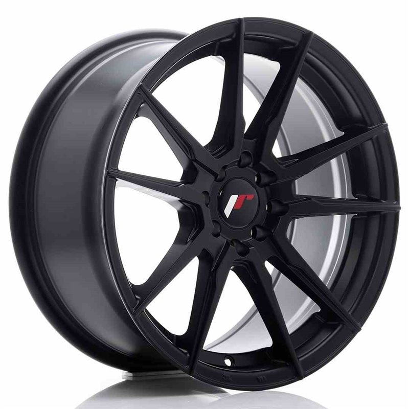 JR Wheels JR21 17x8 ET35 5x110/120 Matt Black