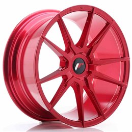 JR Wheels JR21 18x8,5 ET20-40 Blank Platinium Red