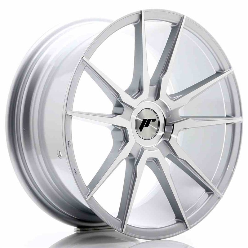 JR Wheels JR21 18x8,5 ET30-40 Blank Silver Machined JR Wheels JR21 18x8,5 ET30-40 Blank Silver Machined