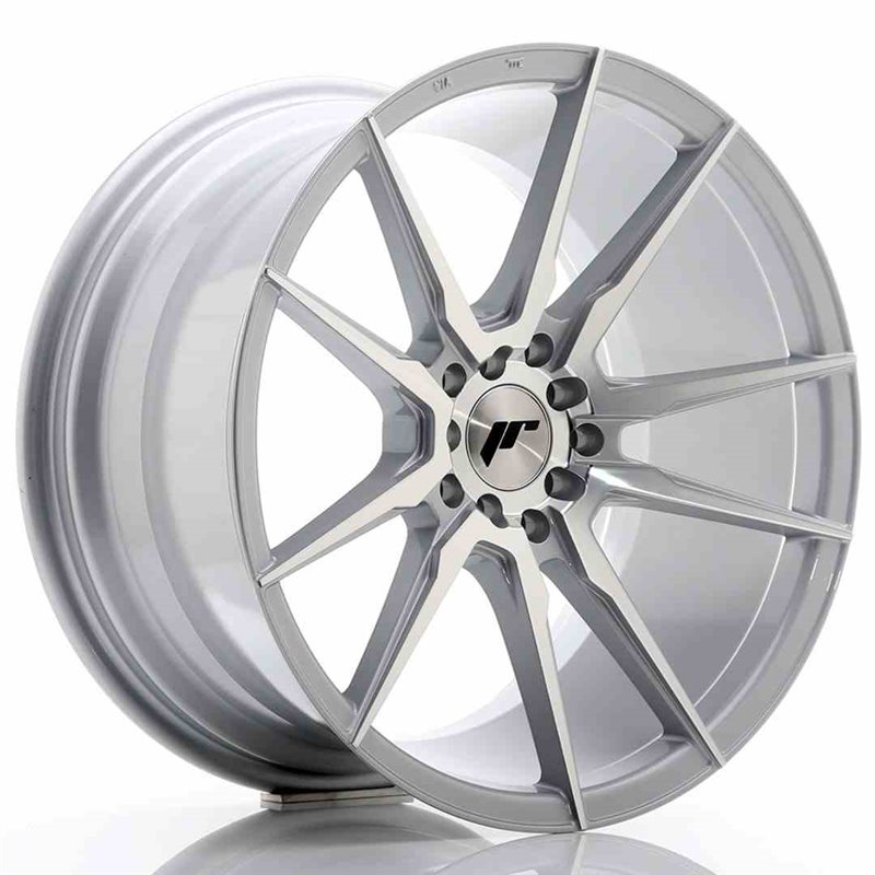 JR Wheels JR21 18x9,5 ET35 5x100/120 Silver Machined Face JR Wheels JR21 18x9,5 ET35 5x100/120 Silver Machined Face