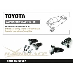 Kit d'abaissement bras inférieur arrière Toyota Alphard
