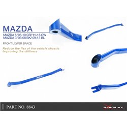 Barre anti-rapprochement inférieure avant Mazda 3, 5