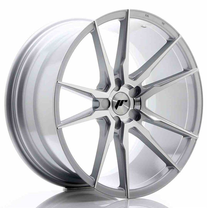 JR Wheels JR21 20x10 ET40 5H BLANK Silver Machined Face JR Wheels JR21 20x10 ET40 5H BLANK Silver Machined Face