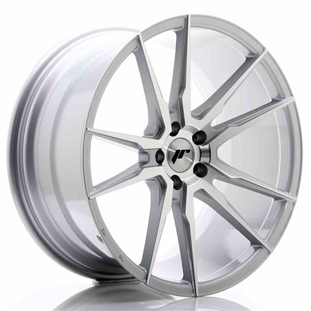 JR Wheels JR21 20x10 ET40 5x112 Silver Machined Face