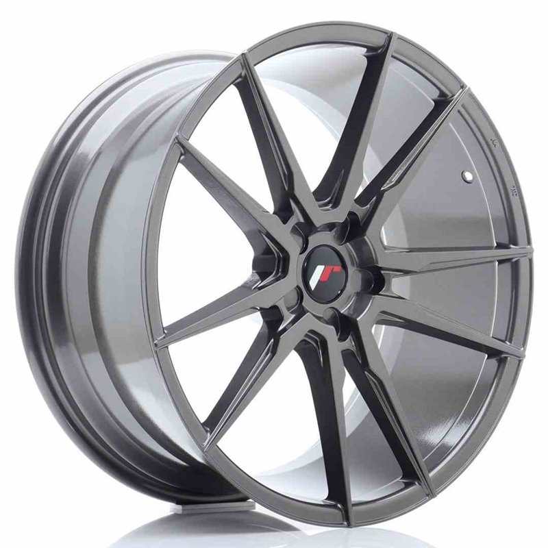 JR Wheels JR21 21x10 ET15-48 5H Blank Hyper Gray JR Wheels JR21 21x10 ET15-48 5H Blank Hyper Gray