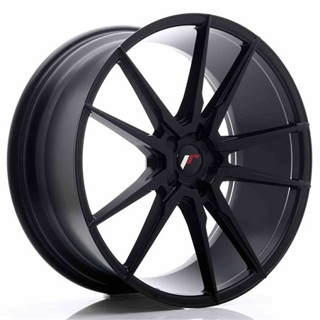JR Wheels JR21 22x9 ET30-45 5H BLANK Matt Black