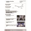 Renfort inférieur avant 4 points Honda CR-V