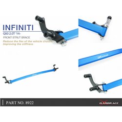 Barre anti-rapprochement avant Infiniti Q50, Nissan Skyline