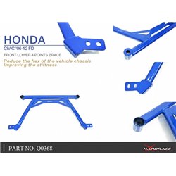 Renfort inférieur avant 4 points Honda Civic