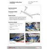 Renfort inférieur avant 4 points Honda Civic