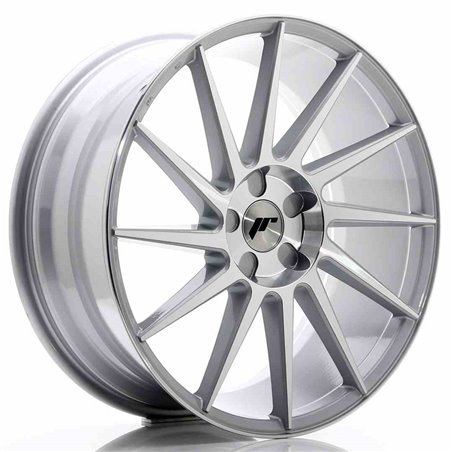 JR Wheels JR22 20x8,5 ET40 5H BLANK Silver Machined Face