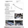 Barre anti-rapprochement avant supérieure Honda Civic