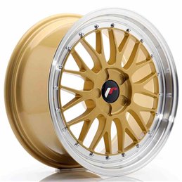JR Wheels JR23 18x8,5 ET25-48 5H BLANK Gold w/Machined Lip