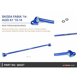 Renfort de poutre de torsion arrière Audi A1, Skoda Fabia