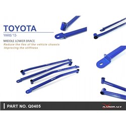Renfort inférieur central Toyota Vios, Yaris