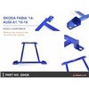 Renfort inférieur central Audi A1, Skoda Fabia