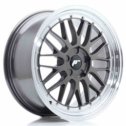 JR Wheels JR23 19x8,5 ET20-50 5H BLANK Hyper Gray w/Machined Lip