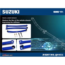 Renfort inférieur arrière Suzuki Ignis