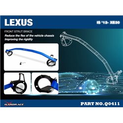 Barre anti-rapprochement avant supérieure Lexus IS