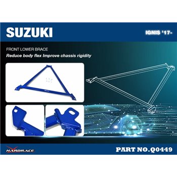 Renfort inférieur avant Suzuki Ignis