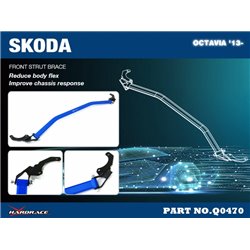 Barre anti-rapprochement avant Skoda Octavia