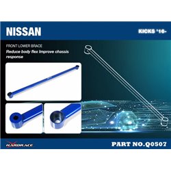 Renfort inférieur avant Nissan Kicks
