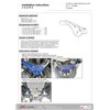 Plaques de protection de triangles inférieurs avant Ford Ranger, Everest, Mazda BT-50