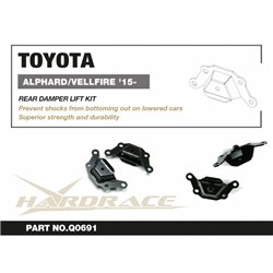 Kit de rehausse d’amortisseurs arrière Toyota Alphard