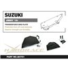 Plaque de protection de boîte de transfert Suzuki Jimny