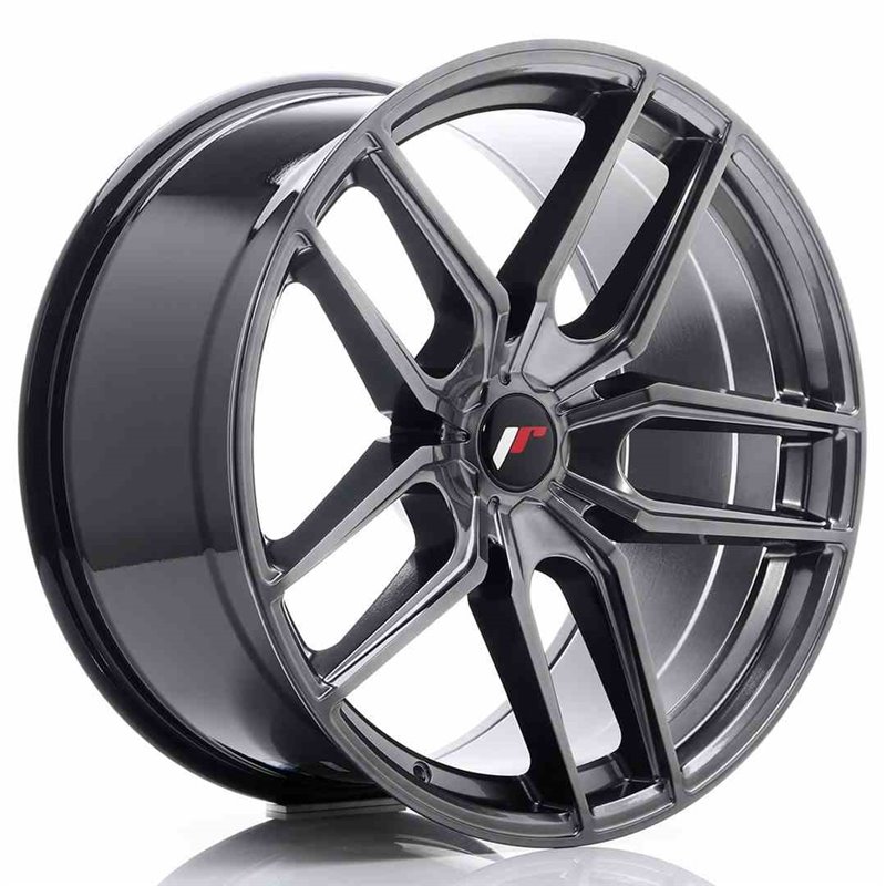 JR Wheels JR25 20x10 ET20-40 5H BLANK Hyper Black JR Wheels JR25 20x10 ET20-40 5H BLANK Hyper Black