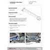 Renfort inférieur arrière Honda Civic