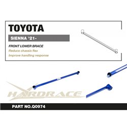 Barre de renfort inférieure avant Toyota Sienna