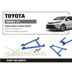 Barre de renfort inférieure arrière Toyota Sienna