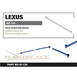 Renfort de support de faux-châssis arrière Lexus NX