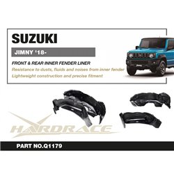 Pare-boue intérieurs avant et arrière Suzuki Jimny