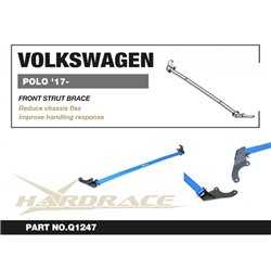 Barre anti-rapprochement avant supérieure Volkswagen Polo