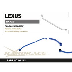 Barre de renfort inférieure arrière Lexus RX