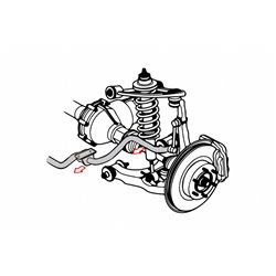 Kit de relocalisation de barre stabilisatrice avant Toyota Fj cruiser