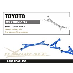 Renfort inférieur avant 4 points Toyota Corolla/altis/auris