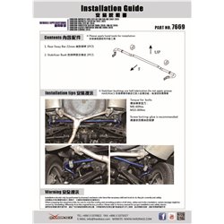 Barre stabilisatrice arrière Subaru