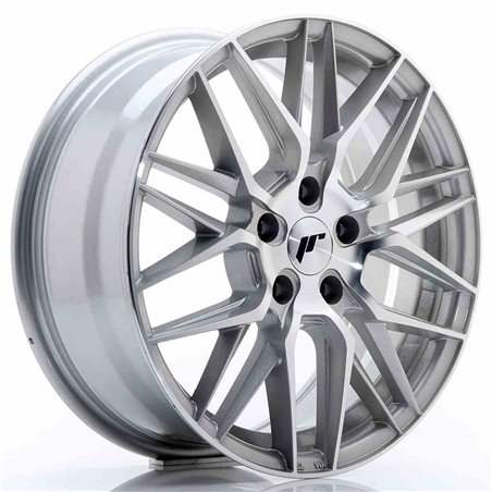 JR Wheels JR28 17x7 ET40 5x114,3 Silver Machine Face