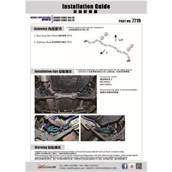 Barre stabilisatrice arrière Honda Civic