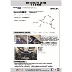 Barre stabilisatrice avant Toyota Sienna