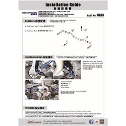 Barre stabilisatrice arrière Audi, Volkswagen
